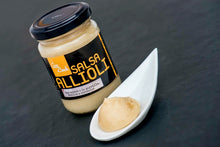 Lade das Bild in den Galerie-Viewer, CAN BECH Salsa Alli Oli 135g Knoblauchmayonaise perfekt für gegrilltes Fleisch