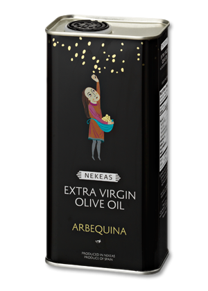 NEKEAS Arbequina extra virgen 0.5l Olivenöl-kaltgepresst-ultralecker