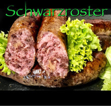 Lade das Bild in den Galerie-Viewer, 5 Stück Thüringer Schwarzroster -Ein Highlight für Blutwurstliebhaber-